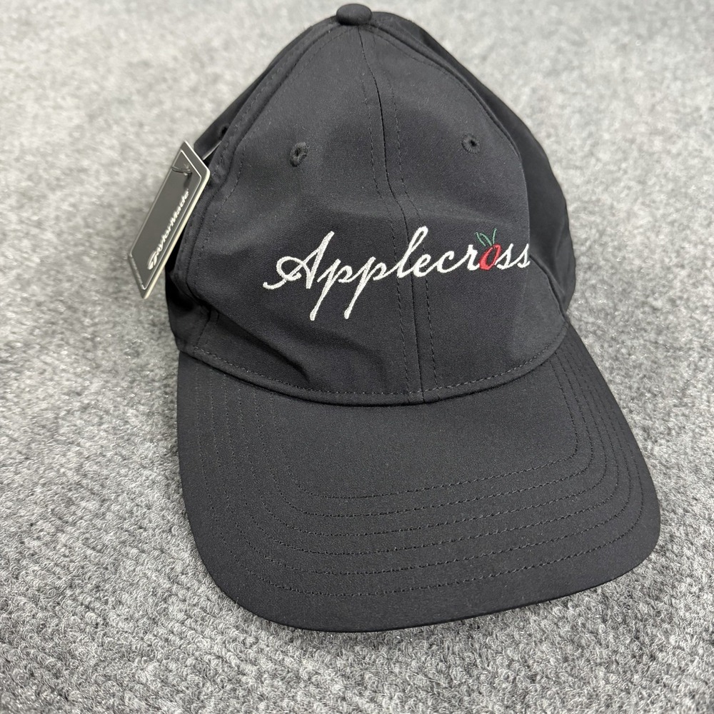 Taylor Made Golf Hat Mens Applecross Country Club Cap‎ Black Pennsylvania NEW